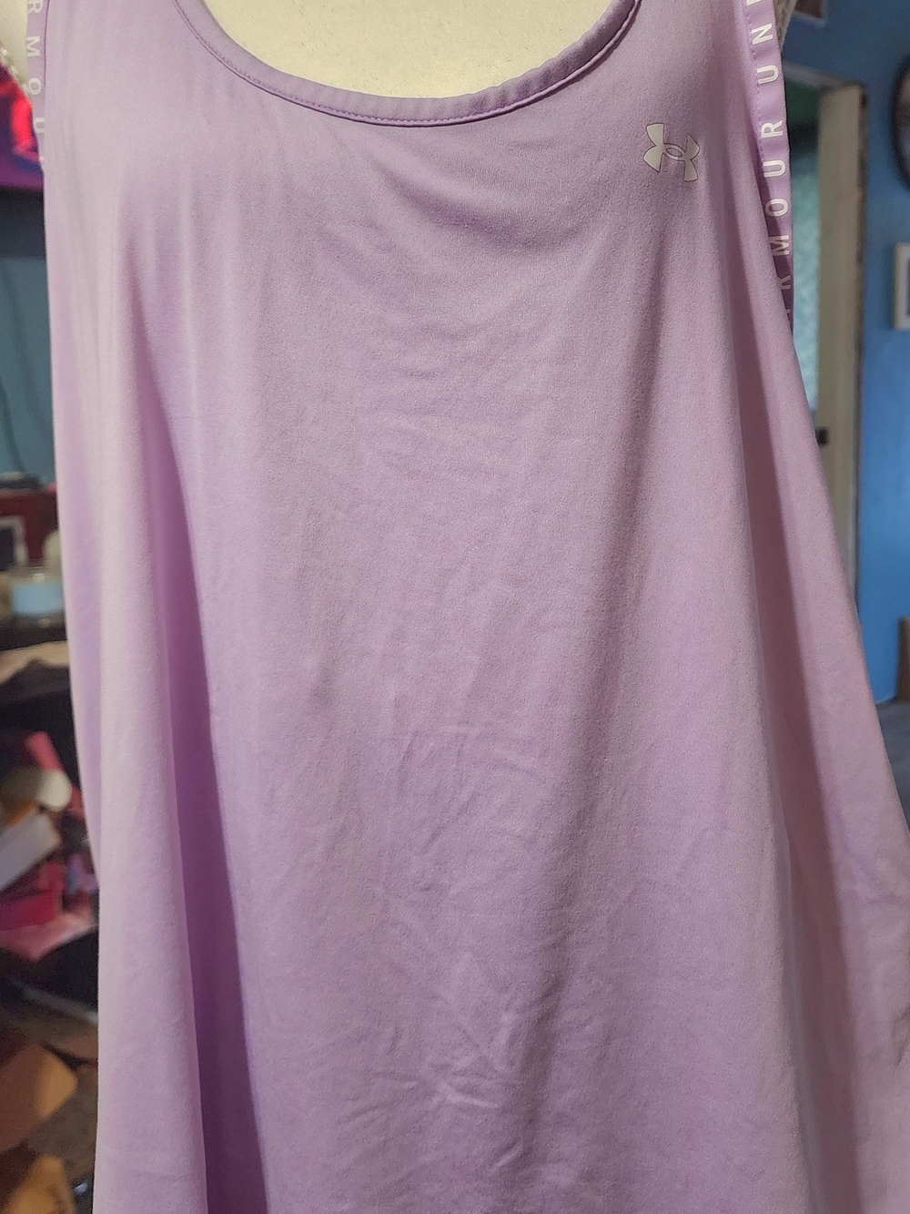 Under Armour Lilac Athletic Tank Sz XL